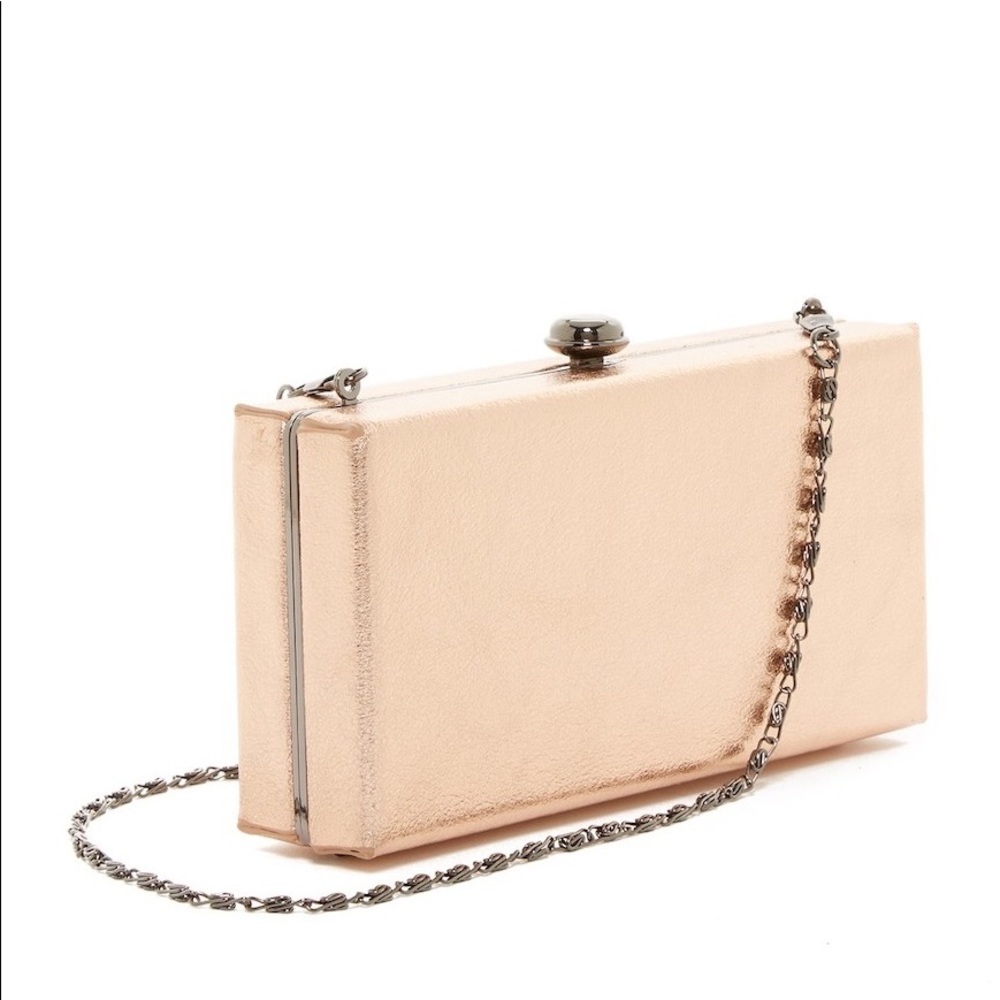 NWT Deux Lux Skyline Box Clutch R…